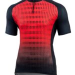 Koszulka kolarska uniwersalna 230 - Dot Signal Red