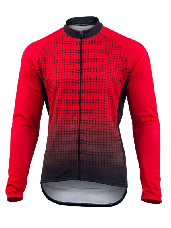 Bluza kolarska uniwersalna 230.16 Dot Signal Red Bluza kolarska uniwersalna 230.16 Dot Signal Red