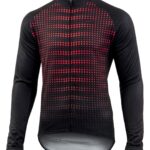 Bluza kolarska uniwersalna 230.16 Dot Signal Black Red