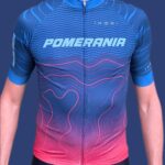 Pomerania koszulka dla aktywnych kolarzy